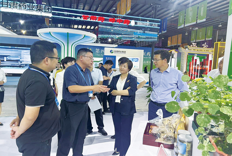 我公司設計施工的隴南館亮相第四屆中國（甘肅）中醫藥產業博覽會
